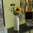 Uniquewise White Ceramic Table Flower Vase for Farmhouse and Home Decor - Ideal for Bohemian Modern Minimalist and Rustic Room Styling - Perfect for Pampas Grass, Fresh Flowers and Stems-734150092