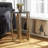 Side Table with Glass Top and Metal Frame - Modern Accent for Living Room or Small Spaces - Narrow End Table for Home Decor-1712985089-1712985103