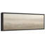 Grande impression sur toile encadrée, impression de paysage abstrait beige pour décor neutre moderne-119328929-119328931