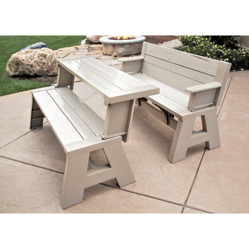 Liliann Convert A Bench, Driftwood