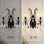 Applique murale en cristal 2 lumières-835384284