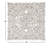 White Wooden Floral Handmade Intricately Carved Home Wall Decor with Mandala Design, 36" x 2" x 36"