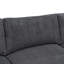 Canapé modulaire rembourré à large accoudoirs avec 2 repose-pieds Cordory-638533472