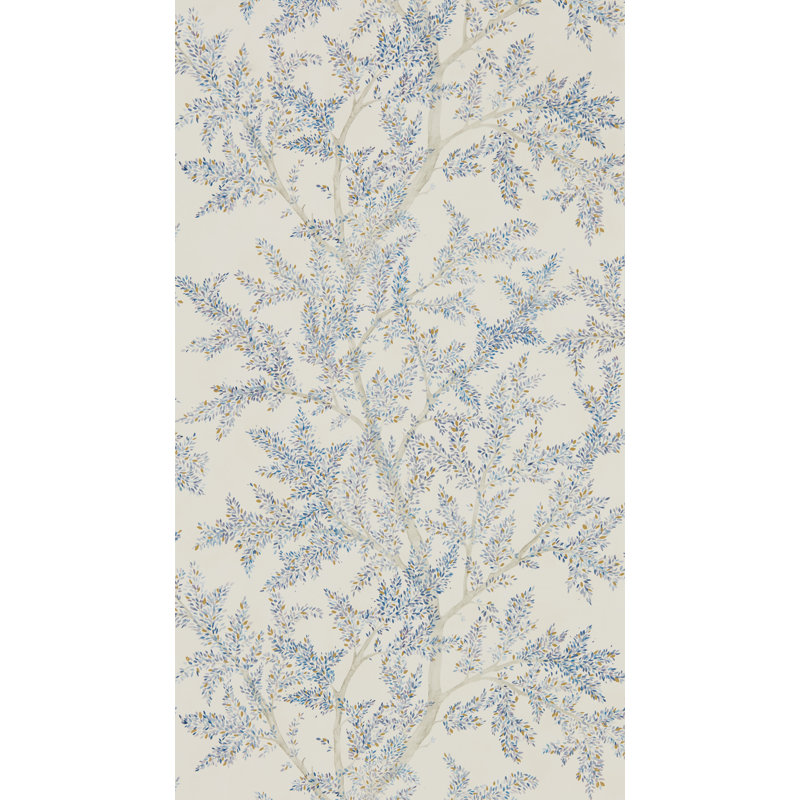 Farthing Wood 10.05m x 52cm Wallpaper Roll, Blue