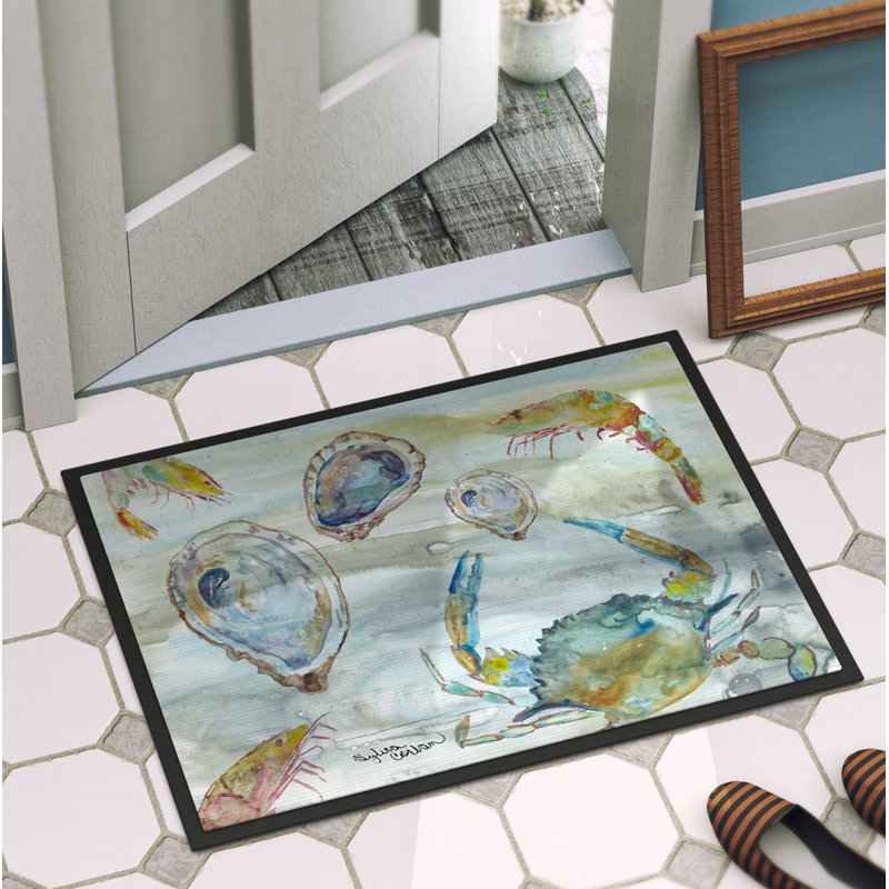 Magdalena Non-Slip Outdoor Doormat, Rectangle 2' x 3'