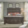 Temple Cloud Panel Bed, Dresser & Mirror, Night Stand