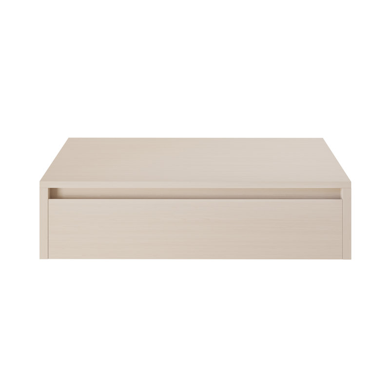Meuble-lavabo mural 36 po sans plateau Avancer, Blanc