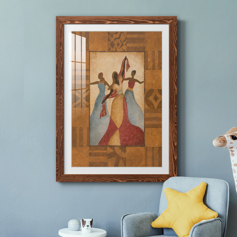 Célébration - peinture encadrée, H 31,5 po x l 23,5 po x P 1,5 po, Cadre en érable
