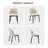Wooden Dining Chairs Set of,Modern Fabric Upholstered Dining Room Chair, Large Dining Room Kitchen Chairs with High Back and Deep Seat-118036636-118036639
