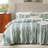 Bedsure Waffle Weave Duvet Cover Queen- 100% Cotton Boho Beding Set （Set of 3）-106246534-106246532