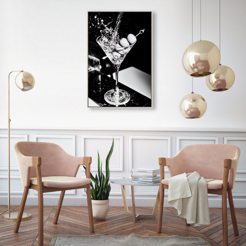 Chill Time III Print by Oliver Gal, 16"H x 11"W, Silver Floater Frame