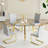 Dumercie 4 - Person Four Leg Dining Set-1382014094-1381327486-1381327475
