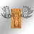Elegant Decorative Wooden Wall Accessory, Black & Walnut Finish, 36.6 x 25.9 inches | Sturdy 100% Metal Frame (Thickness: 0.05 inches), Durable 100% Wooden Backing (Thickness: 1.2 inches) | Perfect for Home Decor & Modern Interiors