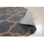 Tapis gris touffeté à la main Creon Midnight