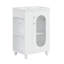 Meuble-lavabo avec lavabo, meuble-lavabo avec tablette à deux niveaux, tablette réglable