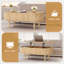 39.37'' W Oval Lift Top Coffee Table With Storage-1667876210