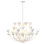 Dogwood 6-Light Chandelier, Antique Brass