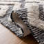 Alimatou Geometric Wool Black/Ivory Area Rug-547945719