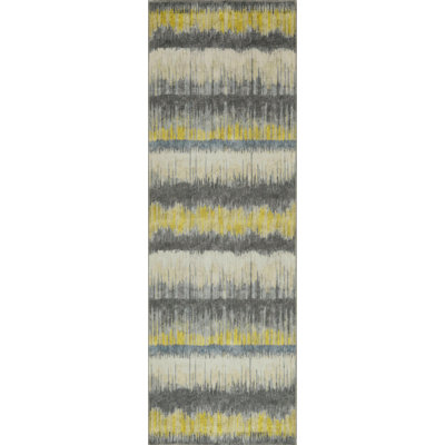London Gold/Grey Horizons Area Rug