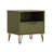Rockefeller 20" Mid-Century Modern 1-Drawer Nightstand-384675018