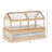 Outsunny Raised Garden Bed With Polycarbonate Greenhouse