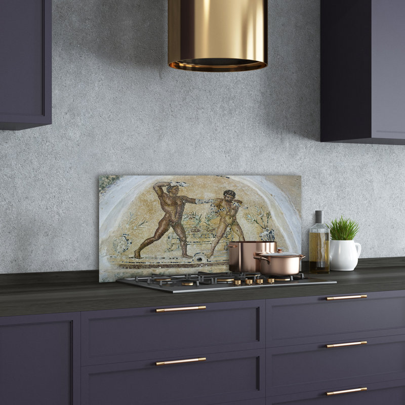 Coula 50cm W x 100cm L Glass Peel and Stick Panel