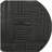 Matte Black 2-Piece Nesting Table Set