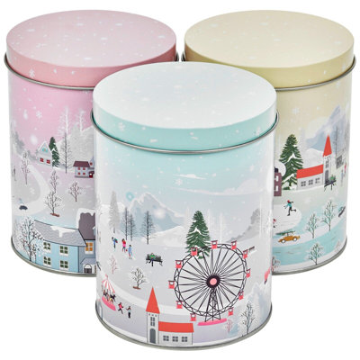 Tin Jar - Set of 3