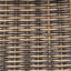 Banc d'extérieur en bois d'acacia (ensemble de 2), finition teck + osier-174432908