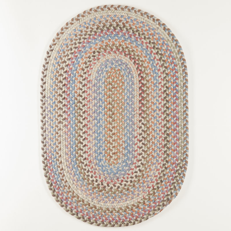 Ellenburg Wool Indoor Rug, Oval 3' x 5'