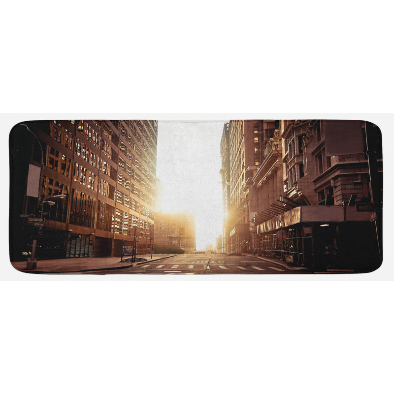 Tapis de cuisine cityscape