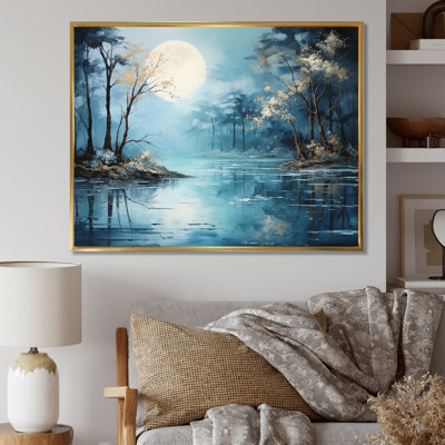 " Blue Lake Reflections Of Serenity III "