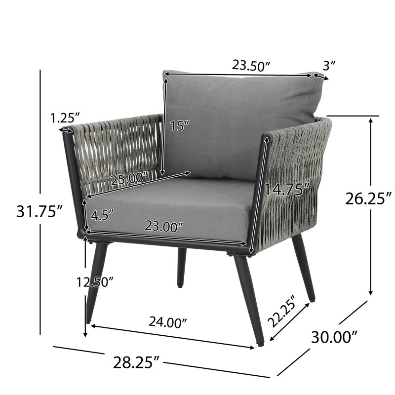 OCEANUS CHAT SET - CHAIR