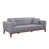 100 % polyester gris est en rupture de stock