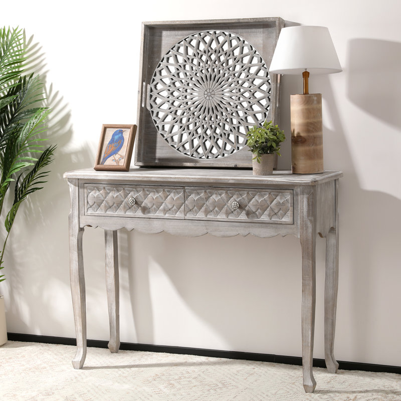 Ensemble de console et miroir mural 42 ", Gris