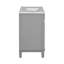 Meuble-lavabo 35,9 po avec lavabo supérieur