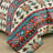 Sanse Southwestern Geometric Microfiber Quilt Set-101827690