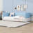 Twin Size Velvet Upholstered Daybed with Slats-129759624