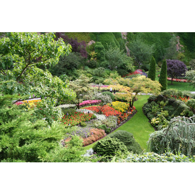 Spectacular Garden During Spring Season by Angelafoto