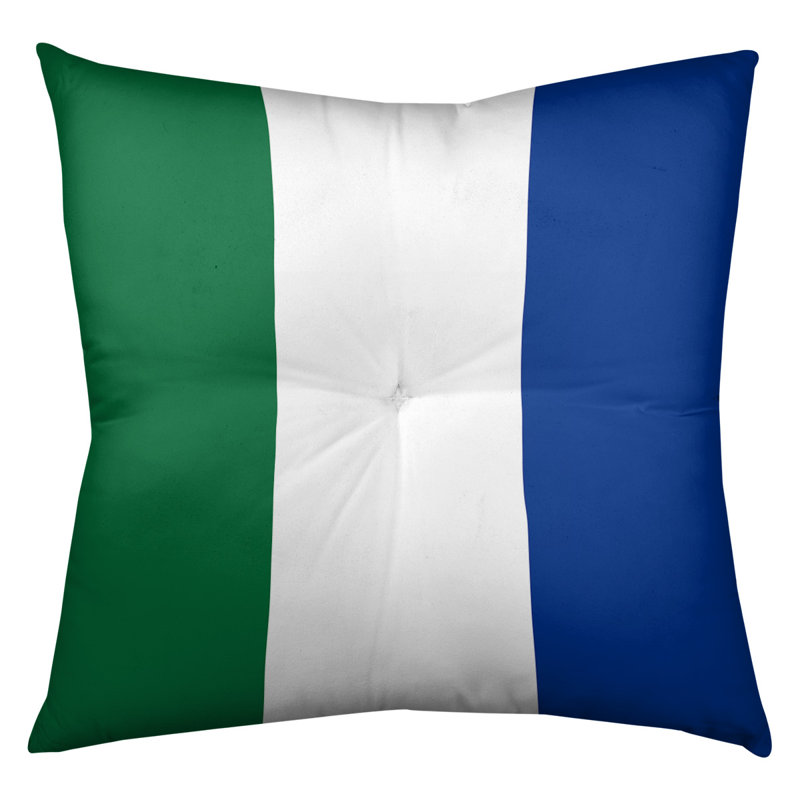  Coussin de sol touffeté, 26 po x 26 po, Blanc