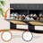 Rattan Panel 2 Drawers 4 Flip-Drawer Shoe Cabinet Particleboard 41.34" W-2121087559