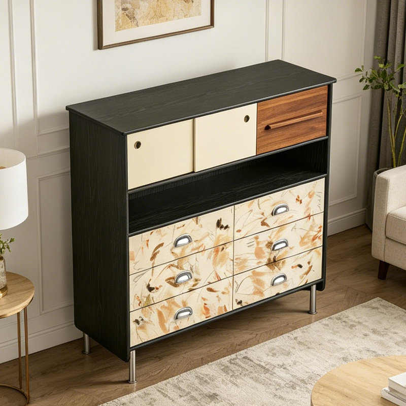 Armoire d'appoint style français rétro