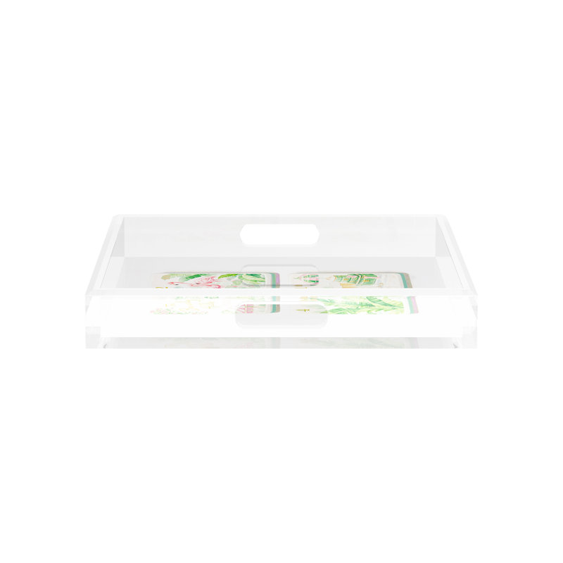 Decorative Tray, 2" H x 12" W x 12" D