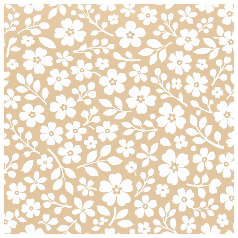 Coussins décoratifs blancs à motif floral, 26 x 26 pouces