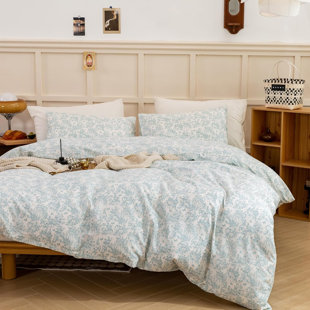 3 PCS Rabbit Animals Print Duvet Cover Ultra Soft & Breathable Comforter Cover