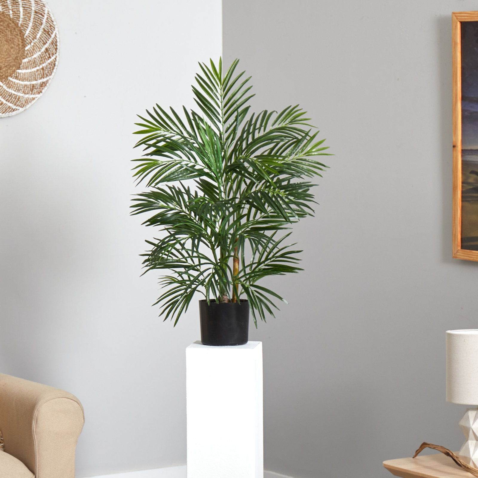 Sommer Areca Palm UV Resistant (Indoor/Outdoor), 30" H x 24" W x 24" D