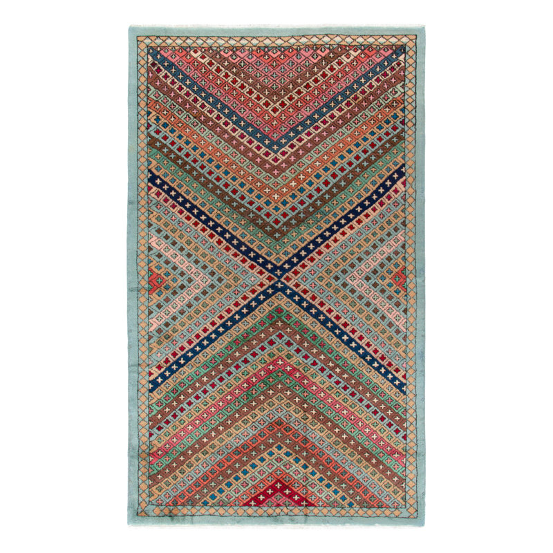 Pasha One-of-a-Kind Rectangle 5'1" X 8'10" Area Rug