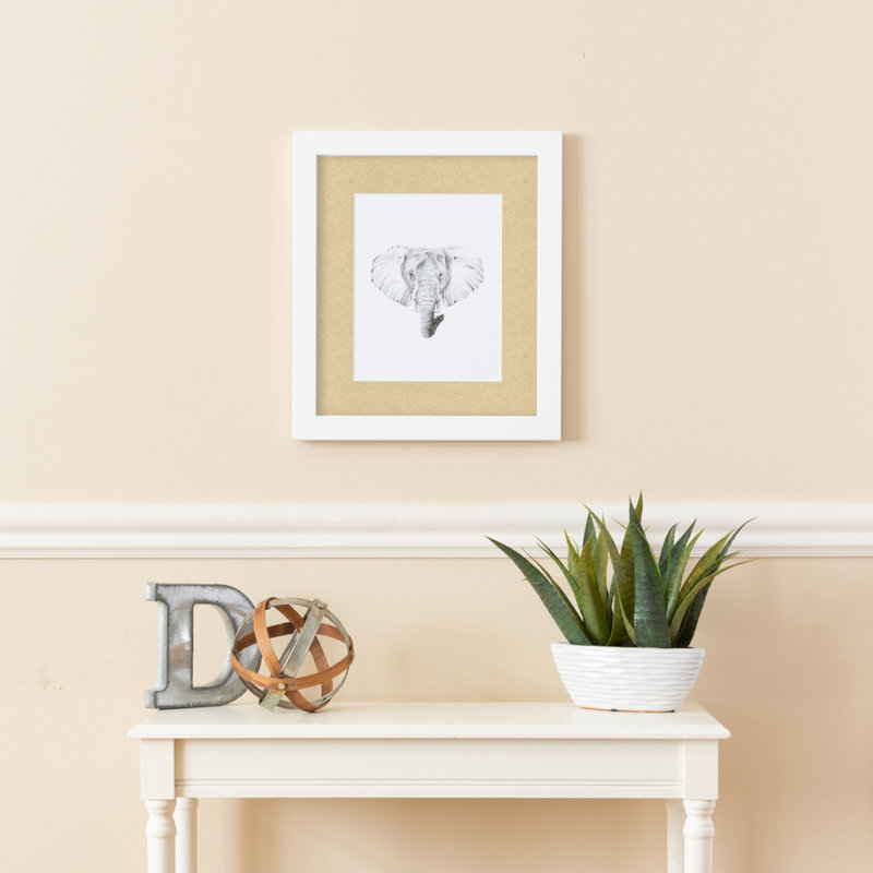 Cadre pour photo simple 16 po x 24 po en bois mat, Chuchotement vert