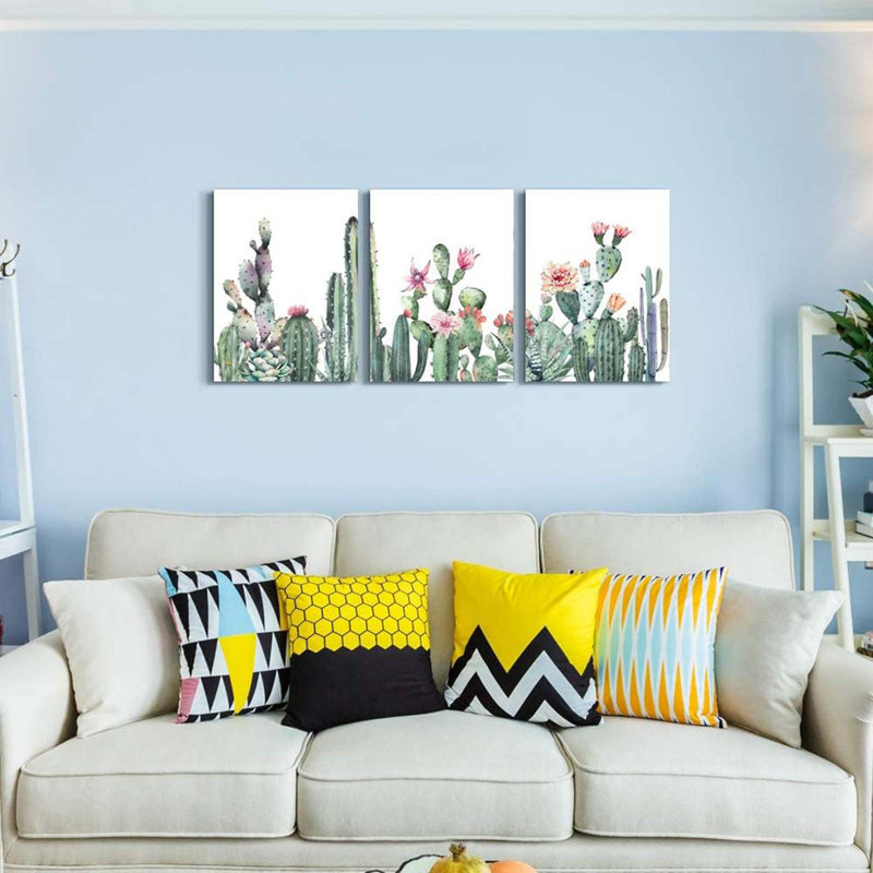 3 Piece Wrapped Canvas Print, 40 cm H x 30 cm W