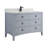 48" Solid Wood Bathroom Vanity with 1" Engineered Marble Top, Single Sink-106492188-106492190